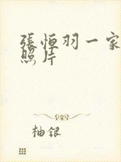 张恒羽一家三口照片