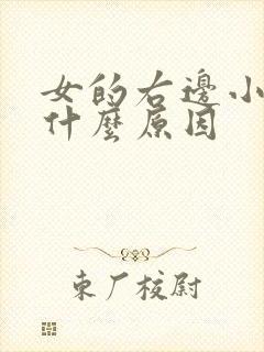 女的右边小腹痛什么原因