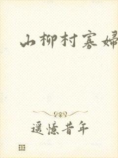 山柳村寡妇情史