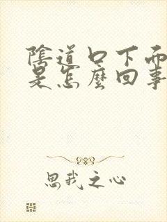 阴道口下面痒痒是怎么回事封面