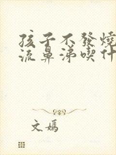 孩子不发烧咳嗽流鼻涕吃什么药