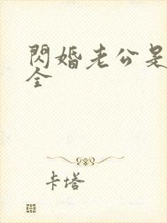 闪婚老公是大佬全