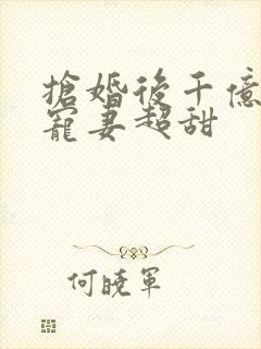 抢婚后千亿总裁宠妻超甜