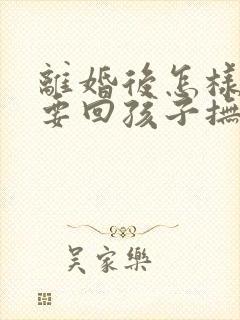 离婚后怎样可以要回孩子抚养权