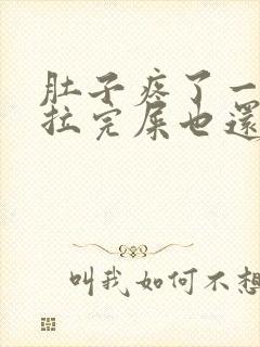 肚子疼了一晚上拉完屎也还疼封面