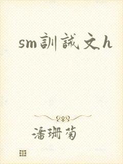 sm训诫文h