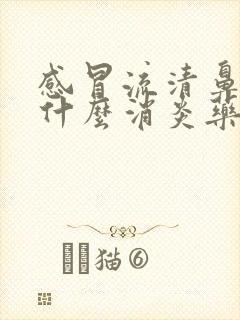 感冒流清鼻涕吃什么消炎药效果好