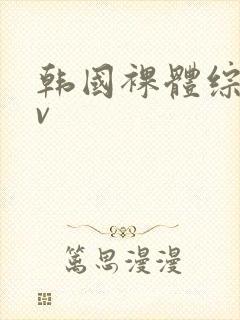 韩国裸体综艺av