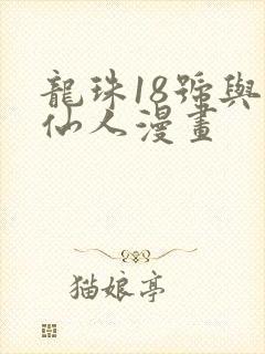 龙珠18号与龟仙人漫画