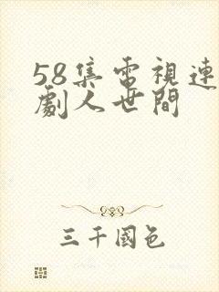 58集电视连续剧人世间