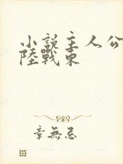 小说主人公苏灿陆战东封面