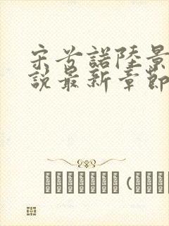 宋兮诺陆景灏小说最新章节免费阅读封面