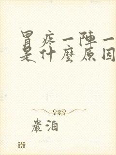 胃疼一阵一阵痛是什么原因封面