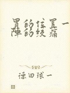 胃的位置一阵一阵的绞痛