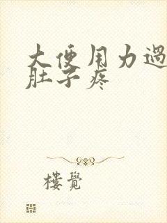 大便用力过度后肚子疼