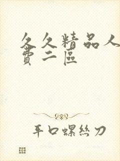 久久精品人妻免费二区