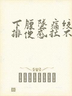 下腹坠痛绞痛有排便感拉不出