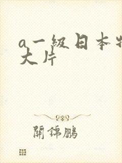 a一级日本特黄大片