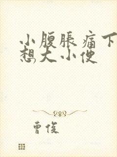 小腹胀痛下坠总想大小便