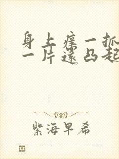 身上痒一抓就红一片还凸起