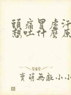 头痛冒虚汗恶心想吐什么原因