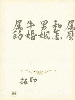 属牛男和属虎女的婚姻怎么样