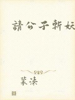 请公子斩妖境界