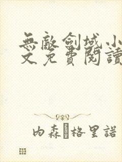 无敌剑域小说全文免费阅读txt完结版