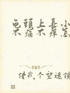 龟头上长小红斑不痛不痒怎么回事封面