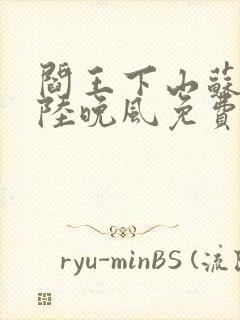 阎王下山苏文,陆晚风免费阅读小说