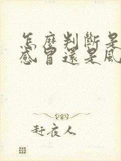 怎么判断是风寒感冒还是风热感冒?封面