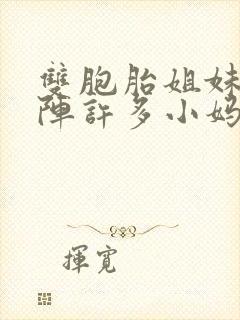 双胞胎姐妹齐上阵许多小妈