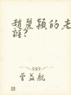 赵丽颖的老公是谁?