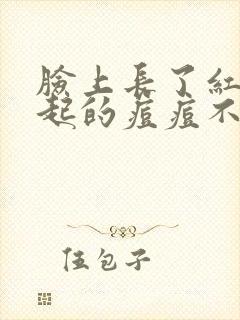 脸上长了红色凸起的痘痘不痛不痒