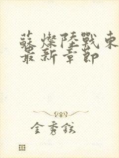 苏灿陆战东正版最新章节