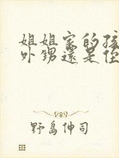 姐姐家的孩子叫外甥还是侄子封面