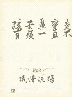 孩子鼻窦炎咳嗽有痰一直不好封面