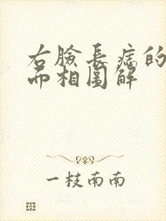 右脸长痣的女人面相图解