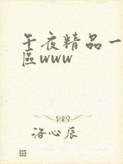 午夜精品一区二区www