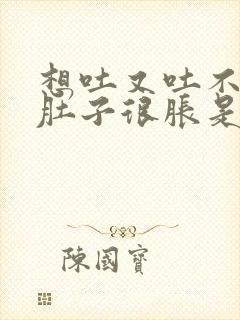 想吐又吐不出来肚子很胀是什么原因