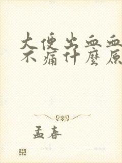 大便出血血鲜红不痛什么原因