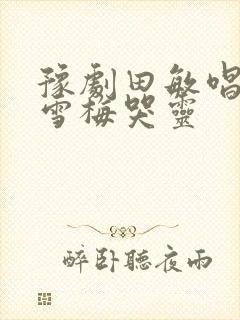 豫剧田敏唱段秦雪梅哭灵封面