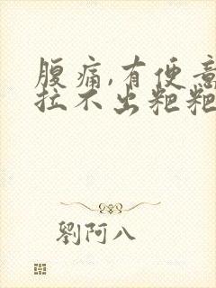 腹痛,有便意,拉不出粑粑