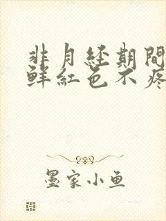 非月经期间出血鲜红色不疼封面