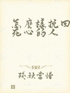 怎么样挽回一个死心的人封面