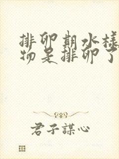 排卵期水样分泌物是排卵了吗