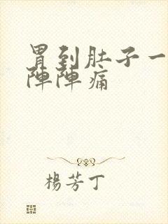 胃到肚子一阵一阵阵痛