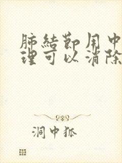 肺结节用中药调理可以消除吗封面