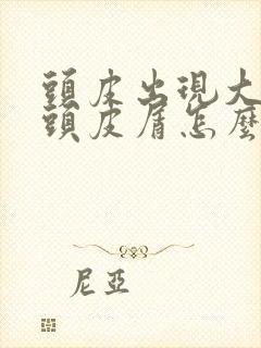 头皮出现大块的头皮屑怎么回事