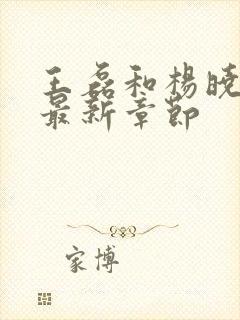 王磊和杨晓芬的最新章节